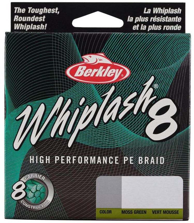Fir Textil Berkley Whiplash8, Green, 150m, 0.18mm, 12.9kg