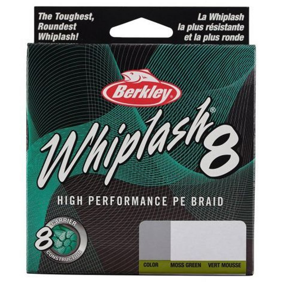 Fir Textil Berkley Whiplash8, Green, 150m, 0.28mm, 47.1kg