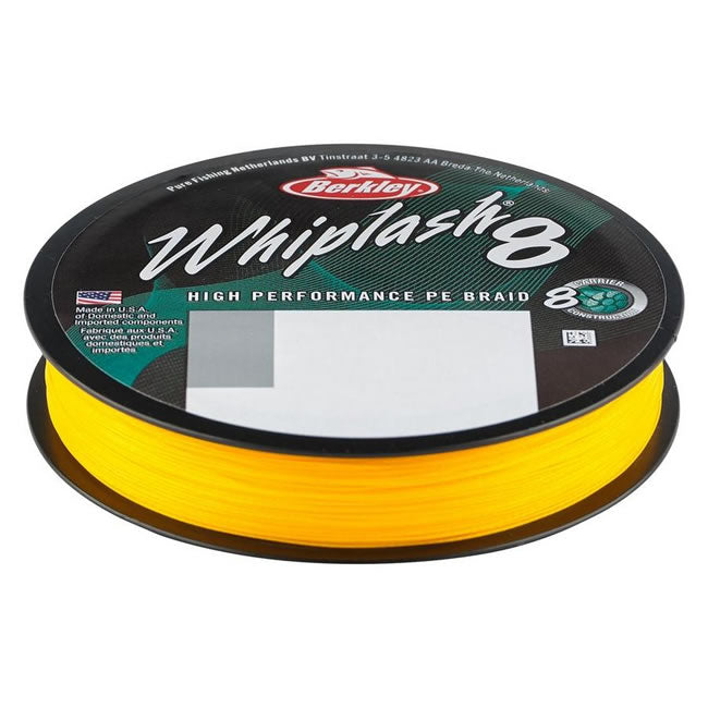 Fir Textil Berkley Whiplash8 Yellow 150m