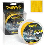 Fir Textil Black Cat Zeus Line G2, Yellow, 46kg, 0.45mm, 250m