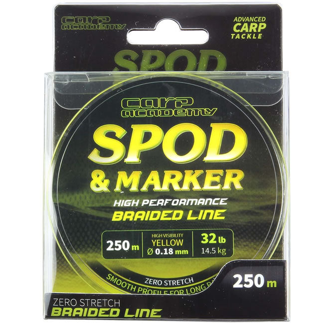 Fir Textil Carp Academy Spod&amp;Marker Braid, 250m, 0.18mm, 14.5kg