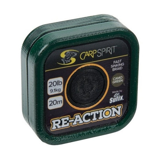 Fir Textil Carp Spirit Re-Action Camo Green 20m
