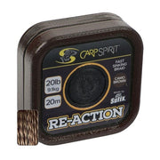 Fir Textil Carp Spirit Reaction Braid Camo Brown 20m