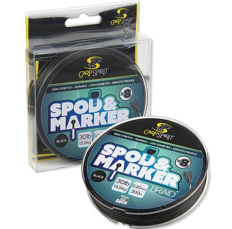 Fir Textil Carp Spirit Spod And Marker Braid Negru 0.20mm 300m