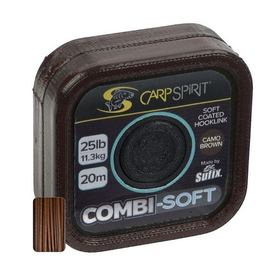 Fir Textil Carp Spirit cu Camasa Combi Soft Camo Brown 20m