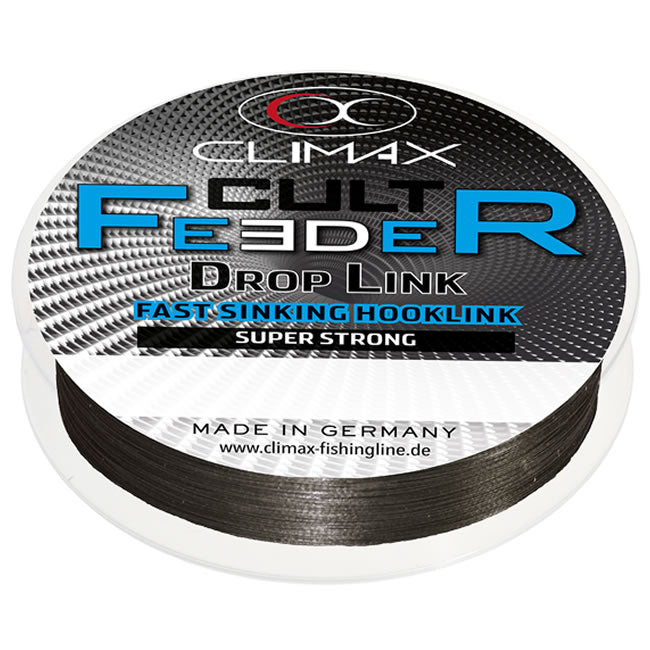 Fir Textil Climax Cult Feeder Fast Sinking Droplink 10m Dark Grey