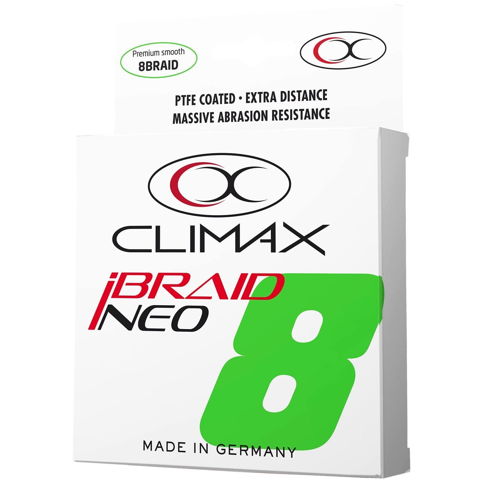 Fir Textil Climax iBraid X8 Neo Fluo Chartreuse 135m