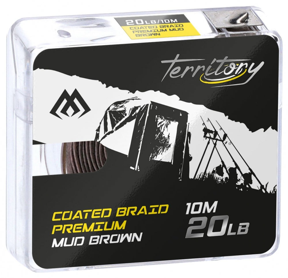 Fir Textil Coated Braid Premium Mud-Brown 20Lb 10M