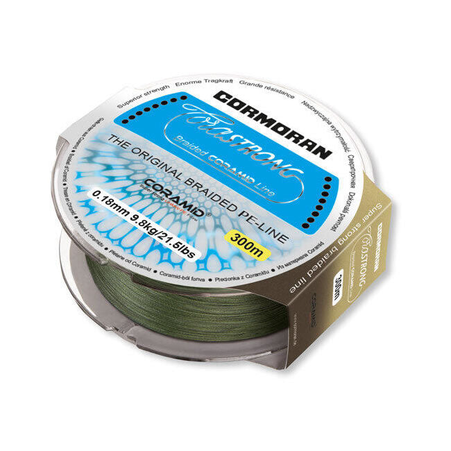 Fir Textil Cormoran CORASTRONG VERDE 0.23MM 13.5KG 300M
