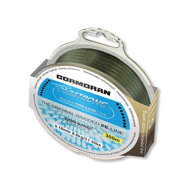 Fir Textil Cormoran CORASTRONG VERDE 0.23MM 13.5KG 300M