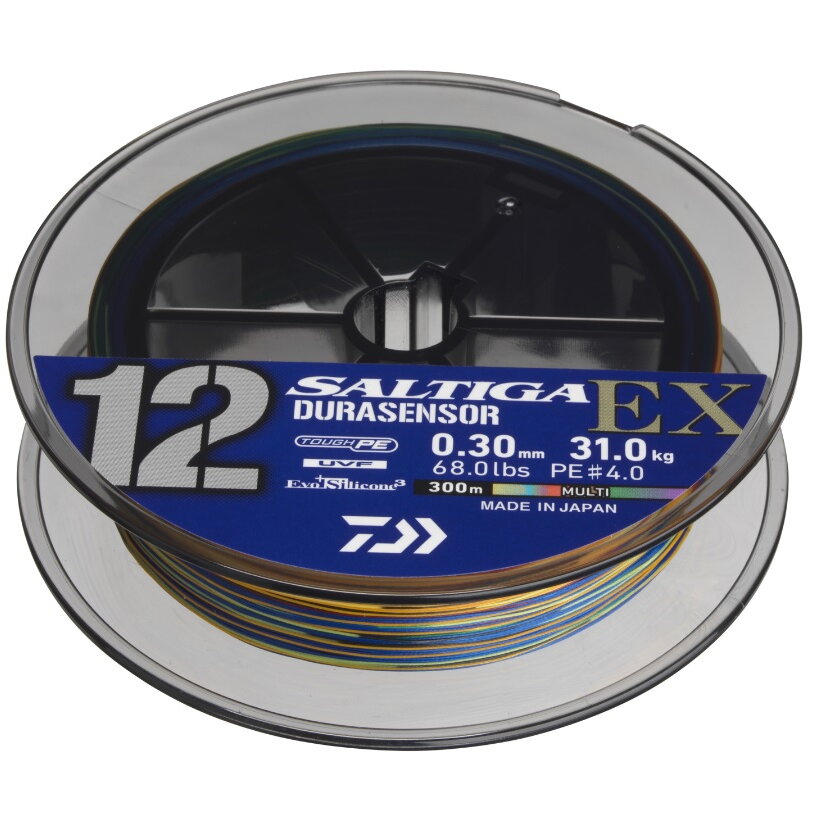 Fir Textil DAIWA Saltiga Durasensor X12 EX+SI3 Multicolor 300m