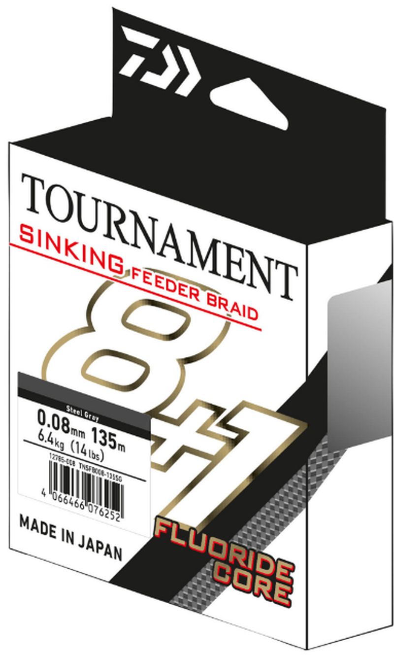 Fir Textil DAIWA Tournament Sinking Feeder Braid 8+1X, 0.12m, 135m