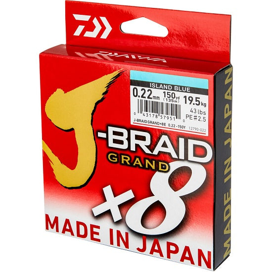 Fir Textil Daiwa J-Braid Grand X8 Albastru 135m