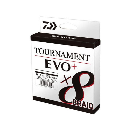Fir Textil Daiwa Tournament 8xBraid EVO+ Alb 135m