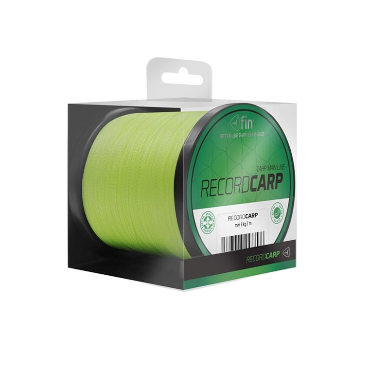 Fir Textil Delphin FIN RECORD CARP 600m Galben Fluorescent 0.16mm 6.2kg