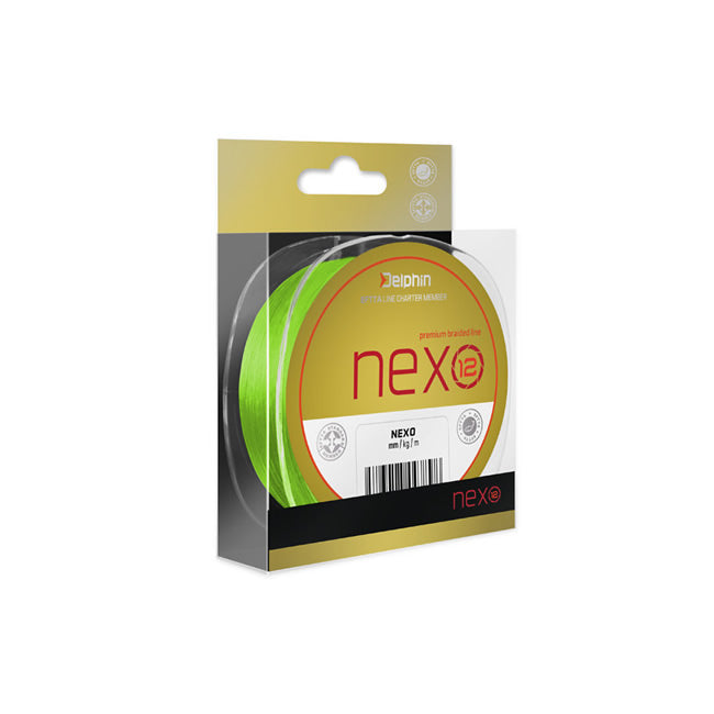 Fir Textil  Delphin NEXO 12  verde fluo 0.20mm 33lbs 130m