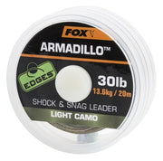 Fir Textil FOX Armadillo Shock And Snag Leader Light Camo 20m 65lbs 29.5kg