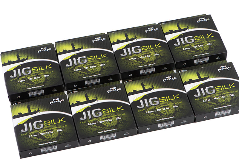 Fir Textil FOX RAGE Jig Silk, 0.27mm, 48lbs, 150m