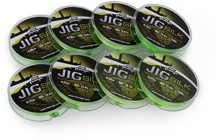 Fir Textil FOX RAGE Jig Silk, 0.27mm, 48lbs, 150m