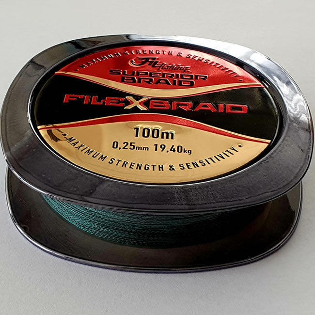 Fir Textil FilFishing FileXBraid (Powerful) 100m, 0.25mm, 19.40kg