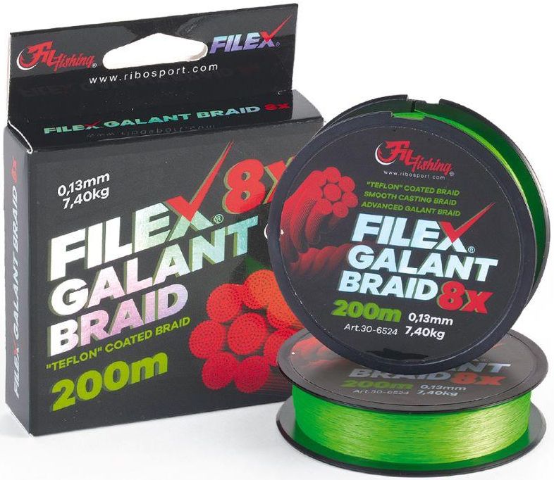 Fir Textil Filex Galant Spinning X8 Braid Green 200m