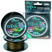 Fir Textil Filfishing TITAN CATFISH CAMO X 8 BRAID 0.50 MM 250M 56KG