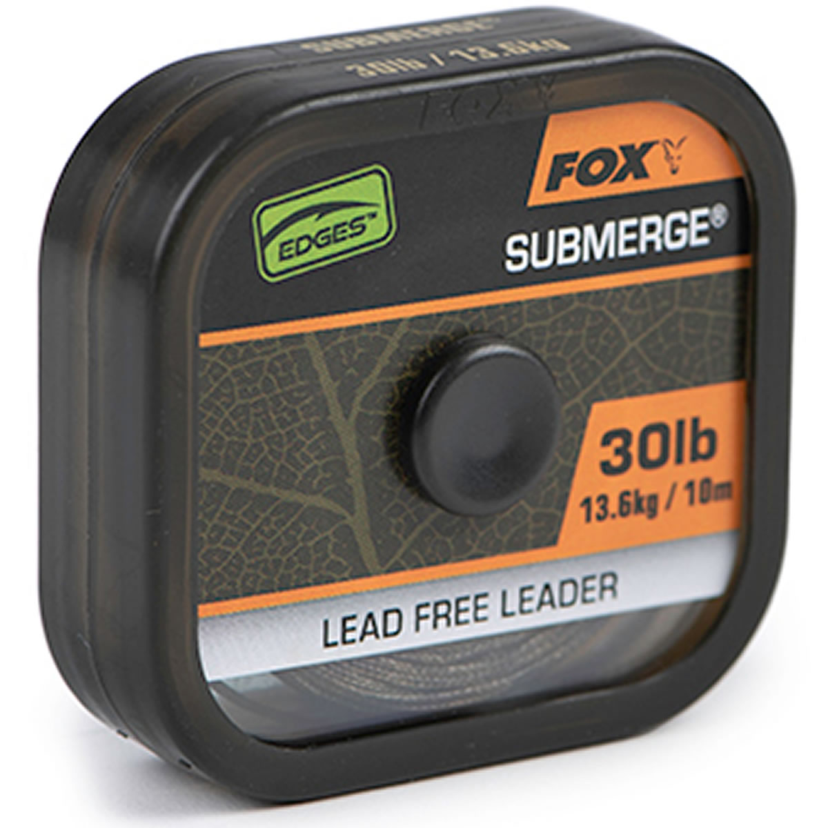 Fir Textil Fox Naturals Submerge Leader, 10m, 30lb/13.6kg