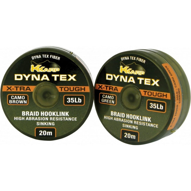 Fir Textil K-Karp Dyna Tex X-Tra Tough Camo Green 20m 25 lbs