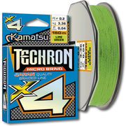 Fir Textil KAMATSU Techron Micro Braid X4 Lime Green 150m