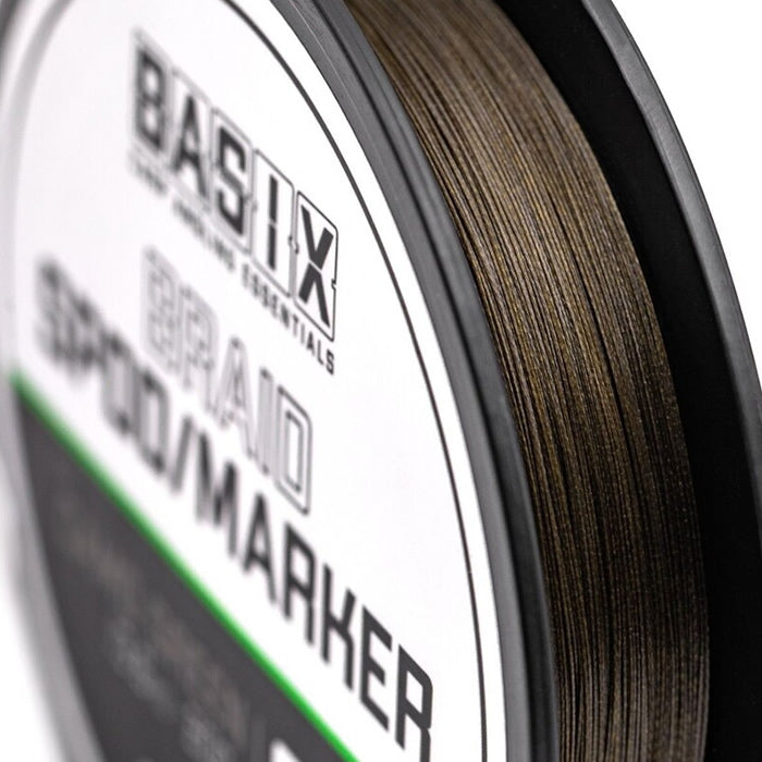 Fir Textil KORDA Basix Spod / Marker Braid, Green, 13.60kg, 200m