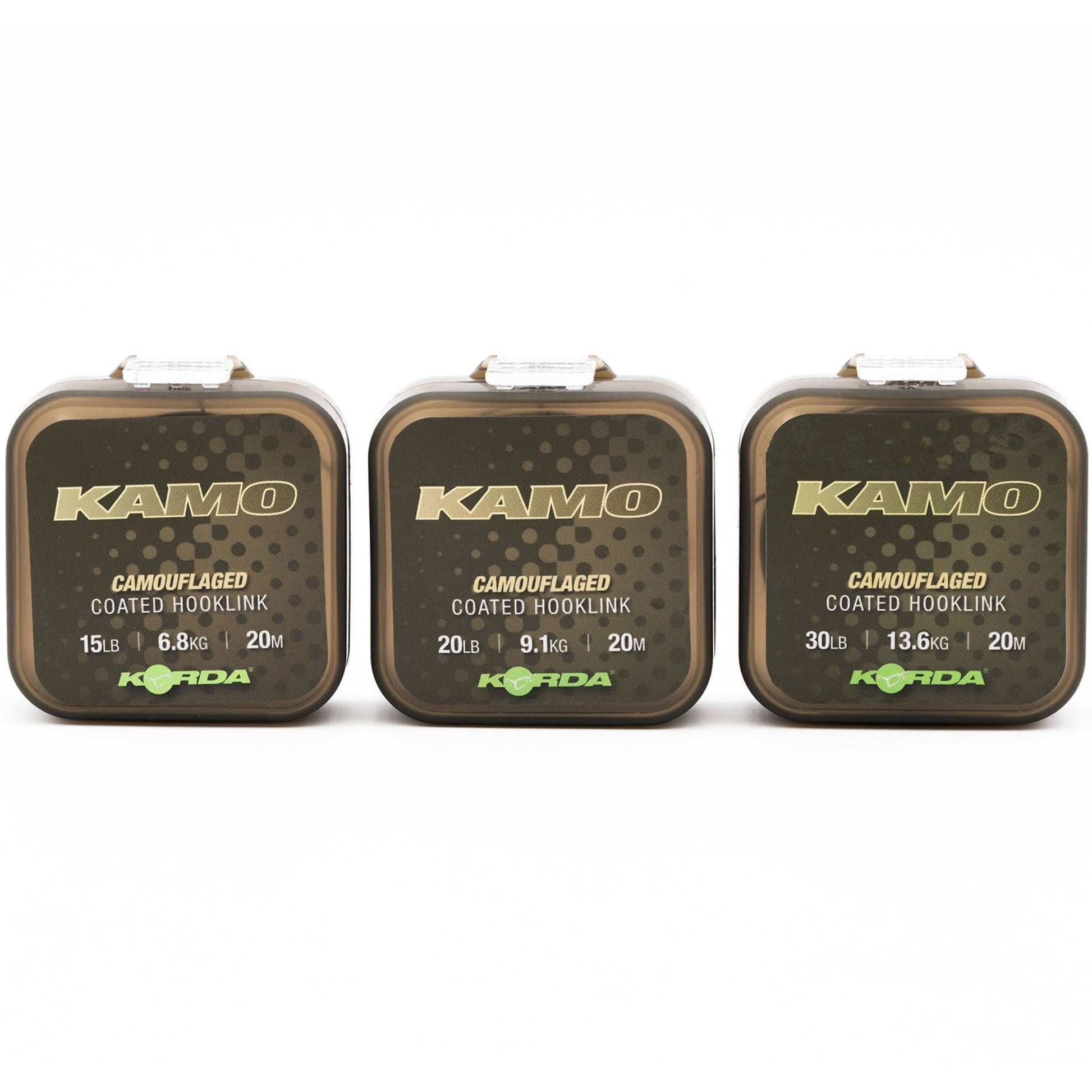 Fir Textil KORDA Kamo coated Hooklink 20m/rola