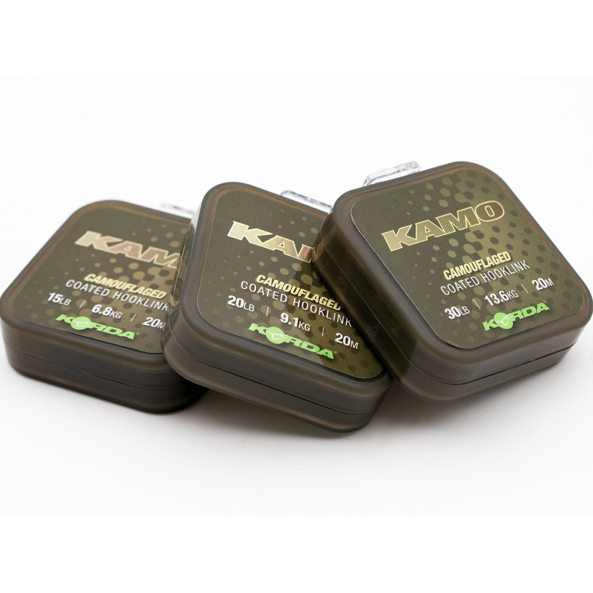 Fir Textil KORDA Kamo coated Hooklink 20m/rola