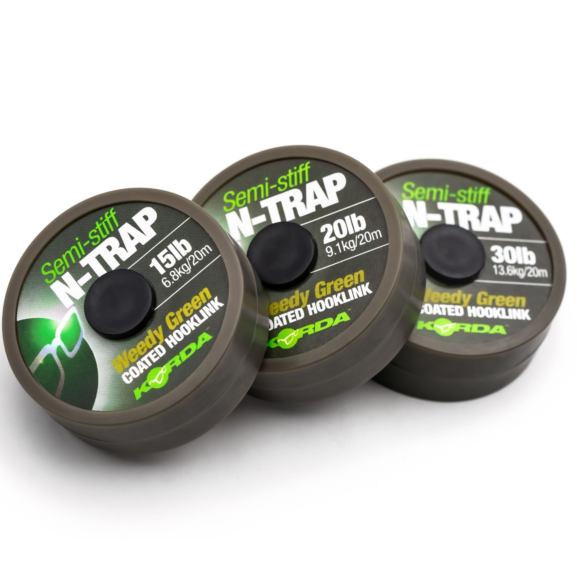 Fir Textil KORDA N-Trap Semi Stiff Gravel Brown 20m