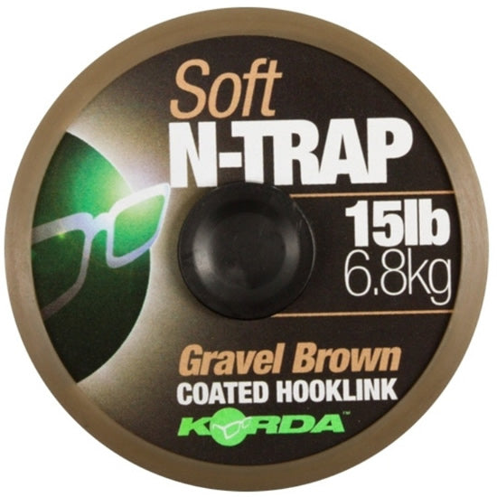 Fir Textil KORDA N-Trap Soft Coated Gravel Brown 20m