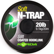 Fir Textil KORDA N-Trap Soft Coated, Silt, 30lbs, 20m