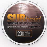 Fir Textil KORDA SUBbraid Sinking 1200m