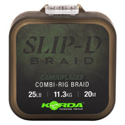 Fir Textil KORDA Slip-D Braid, 25lb, 20m