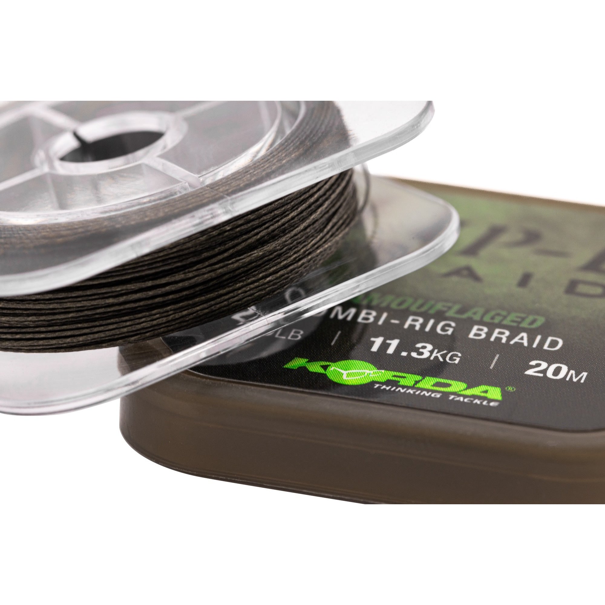 Fir Textil KORDA Slip-D Braid, 25lb, 20m