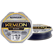 Fir Textil Konger Rigging Line Kevlon X4 Black 10m