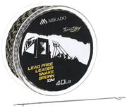 Fir Textil Lead Free Leader Snake Brown 40Lb 10M