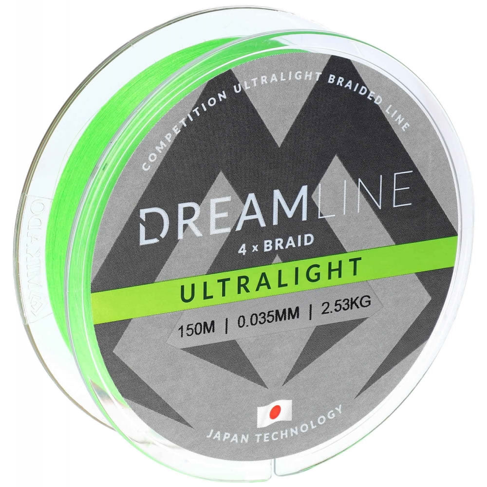 Fir Textil MIKADO Dreamline Ultralight 4X Fluo Green 150m
