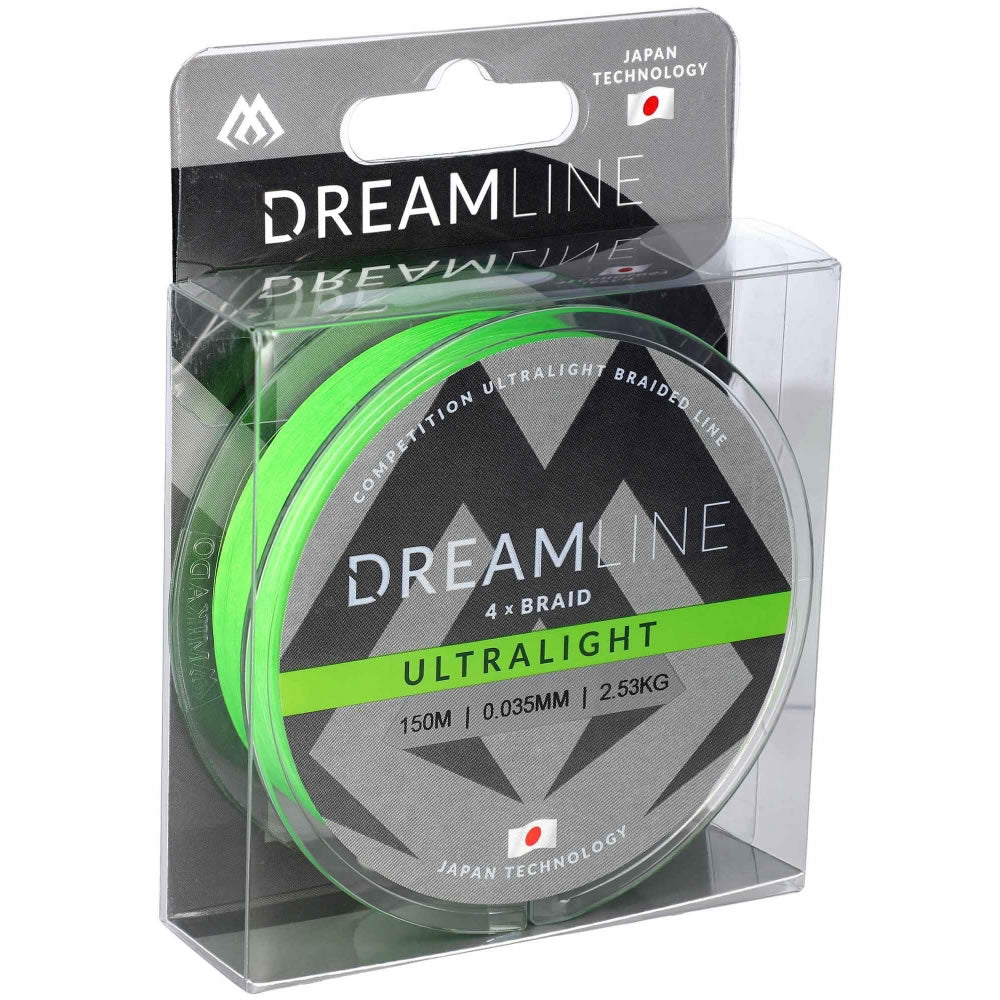 Fir Textil MIKADO Dreamline Ultralight 4X Fluo Green 150m