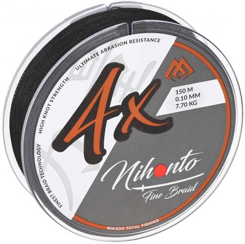 Fir Textil MIKADO Nihonto Fine Braid Black 15m