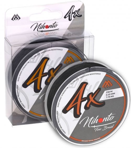 Fir Textil MIKADO Nihonto Fine Braid, Black, 0.30mm, 29.6kg, 15m