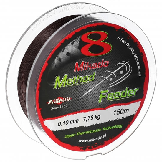 Fir Textil MIKADO Octa Method Feeder, Brown, 0.14mm, 10.15kg, 150m