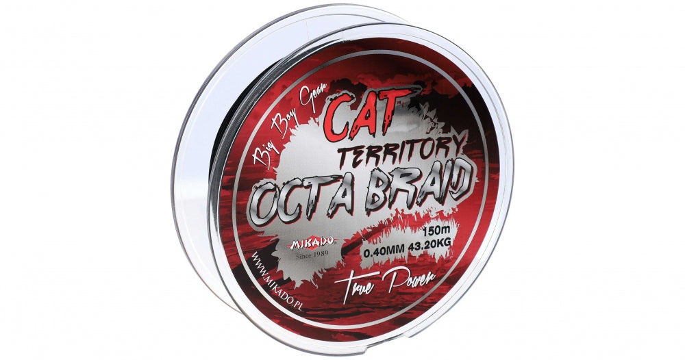 Fir Textil Mikado Cat Territory Octa Braid - 0.70Mm/76.4Kg/150M - Green
