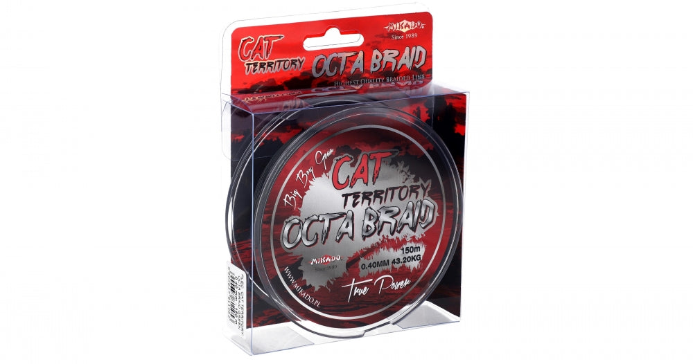 Fir Textil Mikado Cat Territory Octa Braid - 0.70Mm/76.4Kg/150M - Green