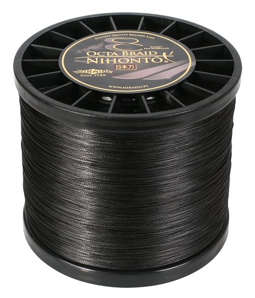 Fir Textil Mikado Nihonto Octa Braid Black 3000m 3000m