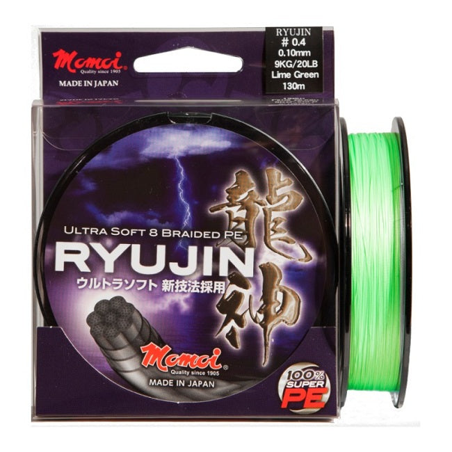 Fir Textil Momoi Ryujin PE Braided Lime Green 130m