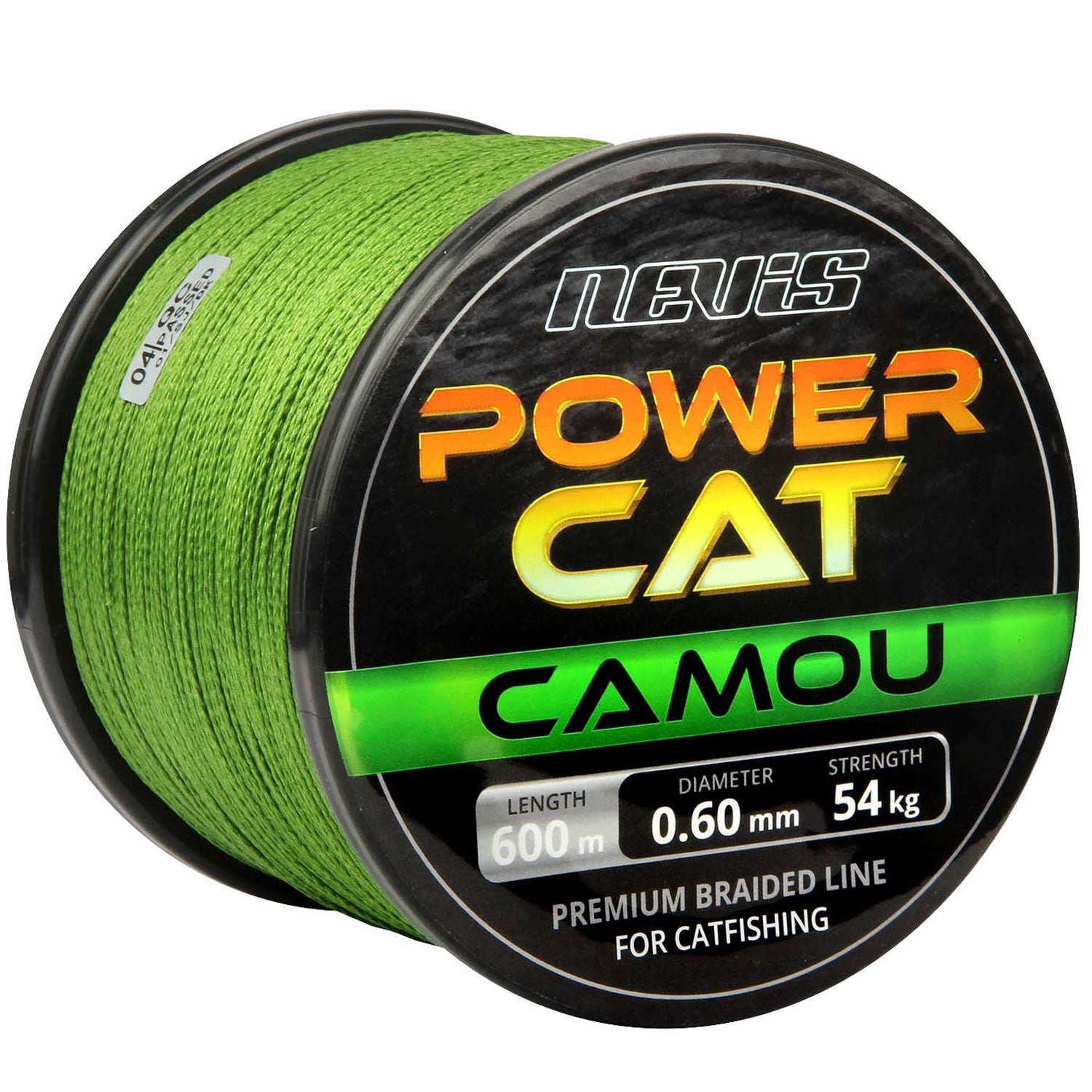 Fir Textil NEVIS Powercat, Camou Green, 600m, 0.50mm, 47.50kg
